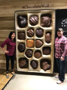 Ethel M. Chocolate Factory's Chocolate Wall