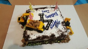 Ian's Construction Cake